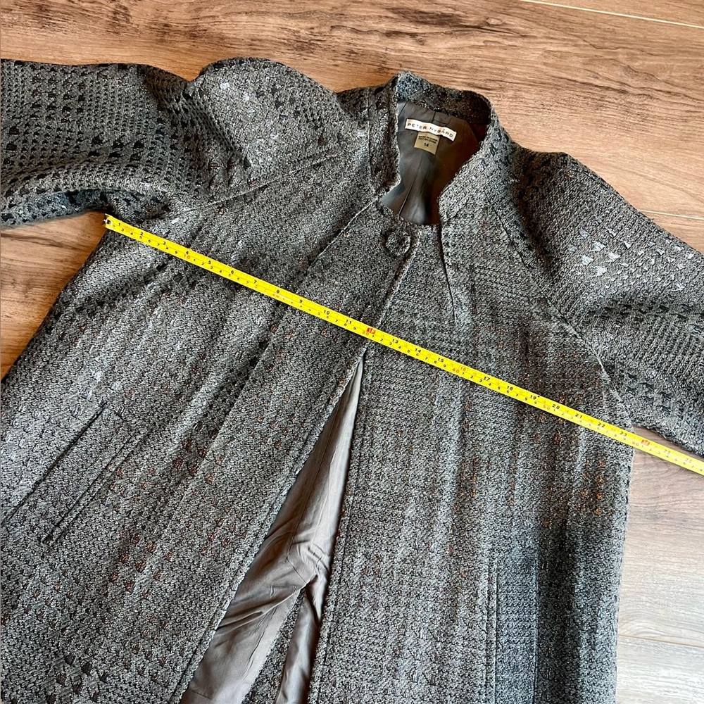 Peter Nygard Elegant Gray 2 piece suit Women's Skirt excellent condition 14 - Picture 7 of 16